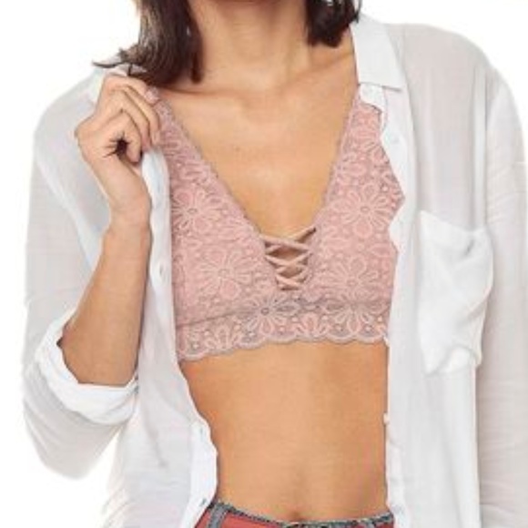 BLUSH BRALETTE ( womens bras bra intimate lace - Picture 2 of 3